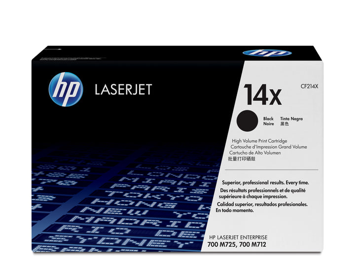 Cartouche toner HP 14x xl - haute capacité noire