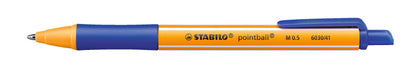 Stylo à bille rétractable 0.5 mm - pack de 4 couleurs