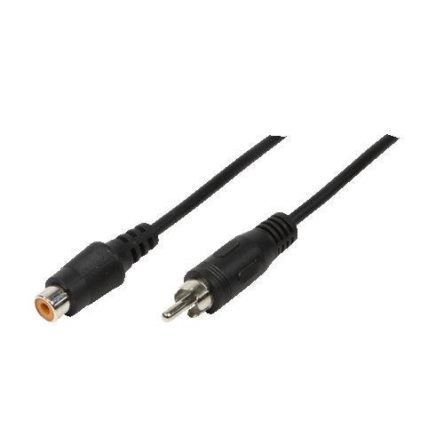Câble audio rca 10m - connecteurs mâle/femelle