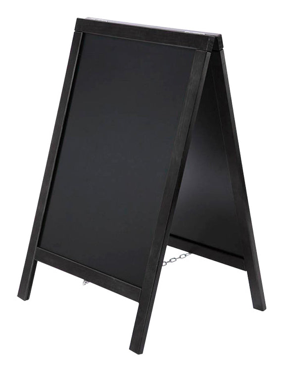 Chevalet trottoir bois 55x85 - élégance et praticité