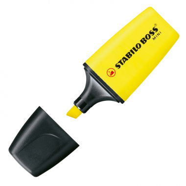 Surligneur mini boss - étui de 5 couleurs vives