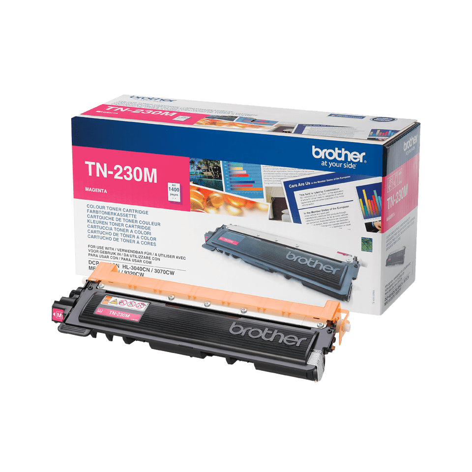 Cartouche toner Brother magenta tn-230m - 1400 pages