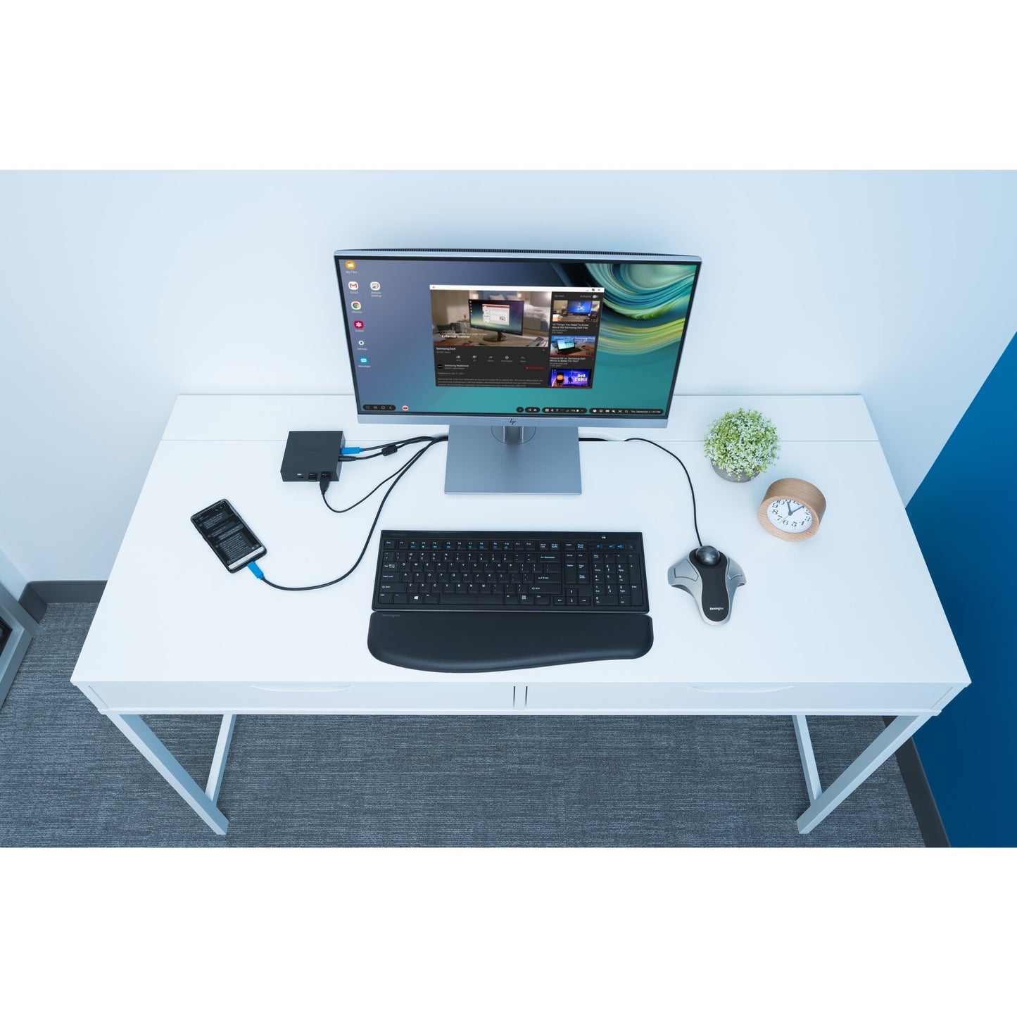 Trackball optique orbit - ergonomie et précision