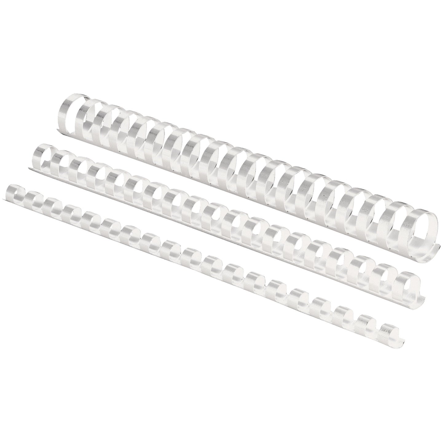 Reliure plastique 6mm blanc -