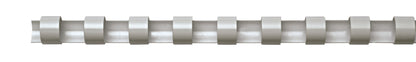 Reliure plastique 6mm blanc -