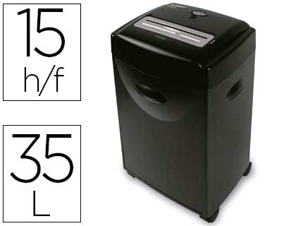 Destructeur de Papier Q15CC - Sécurité P4, 35L