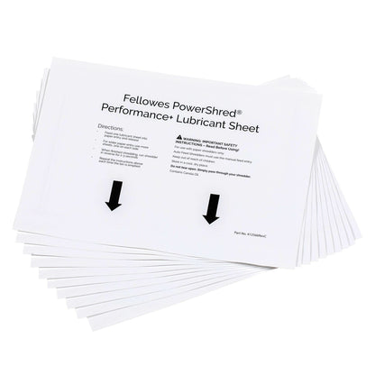 Feuilles de lubrification destructeurs -lot de 10