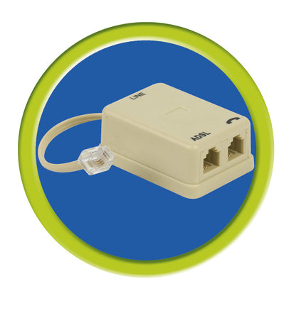 FILTRE ADSL RJ 11 M/2 RJ11 FTNB