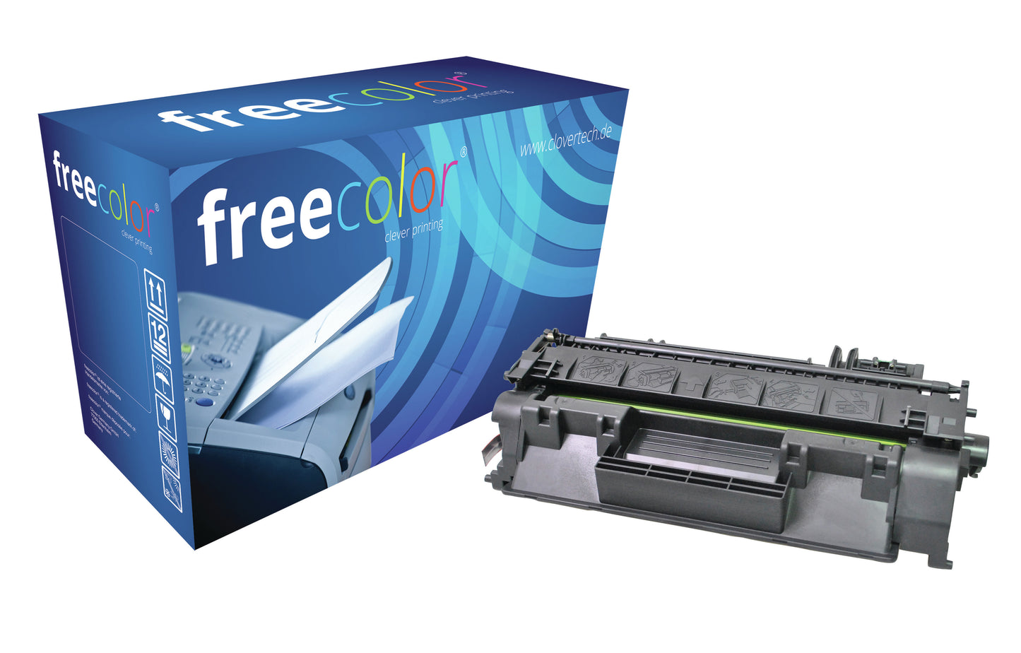 Toner remanufacturé HP CF280a - rendement 2700 pages