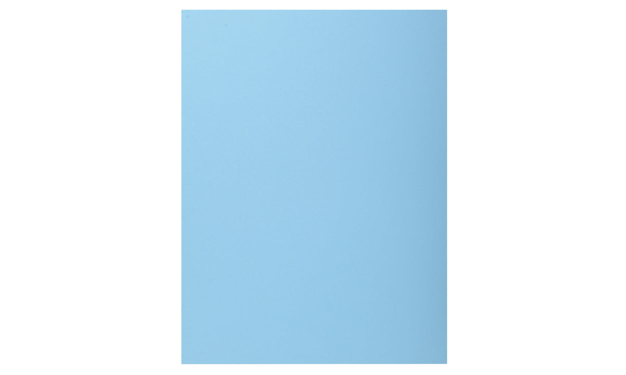 Chemise 1 rabat lateral 160g bleu -paquet de 100