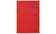 Pochette coin fenêtre A4 Rouge - 120g/m², paquet de 100