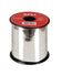 Bolduc métallisé argent 10mm x 250m - finition brillante
