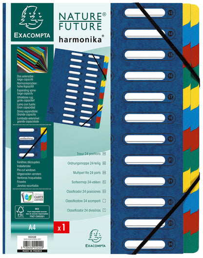 Trieur fenetre 24 compartiments assorti