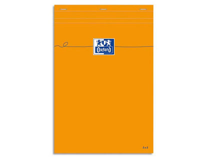 Bloc oxford orange 210X315 160pages  Perforés -seyes