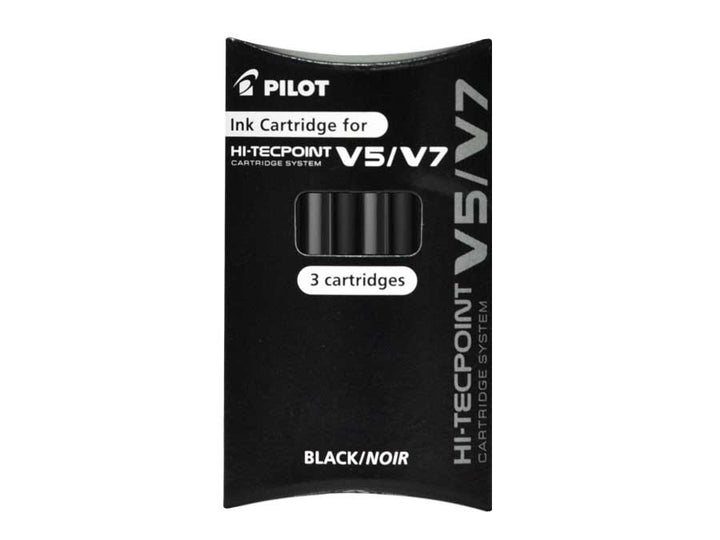Recharge roller pilot V5/V7 noir etui3