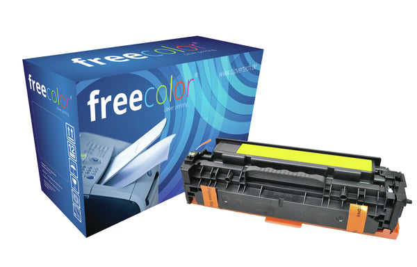 Toner remanufacturé HP laserjet CE412a - jaune, 2600 pages