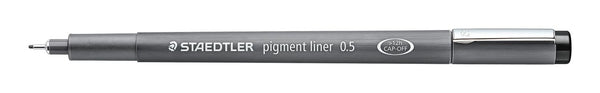 Feutre pigment liner 0.5 noir