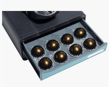 Range-dosettes café 3 tiroirs small box nespresso, café royal etc