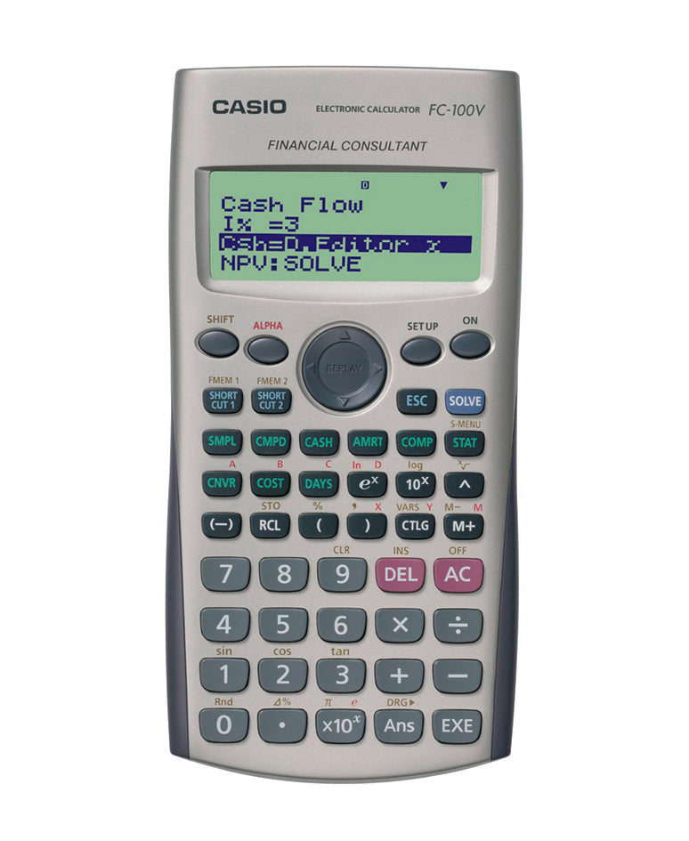 Calculatrice financiere fc100v casio