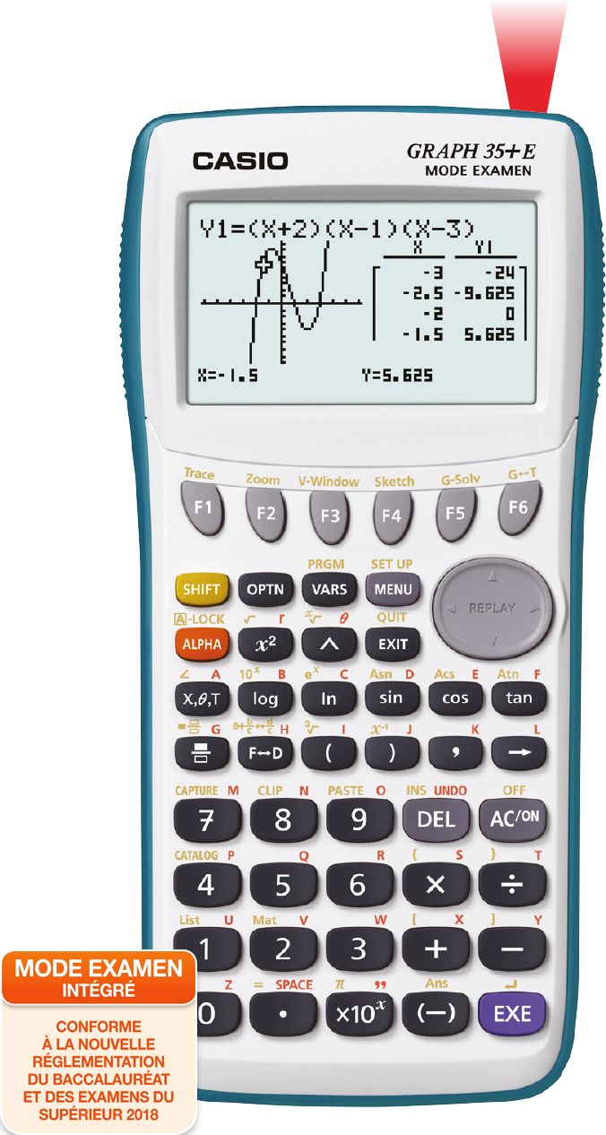 Calculatrice scientfique graph 35+e casio