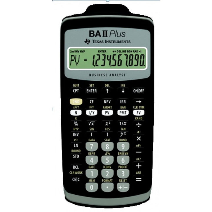 Calculatrice Financiere Ba II Plus Texas