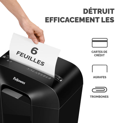 Destructeur de documents LX25 - Sécurité P-4