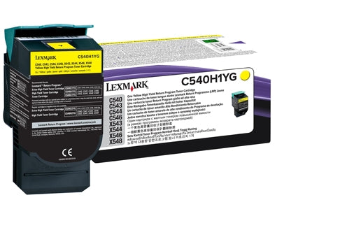 Toner Lexmark C540H1YG -2000 pages-jaune