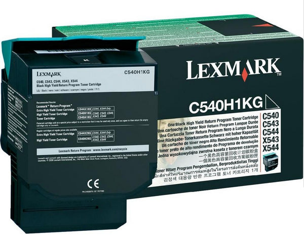 Toner Lexmark C540H1KG - 2500 pages-noir