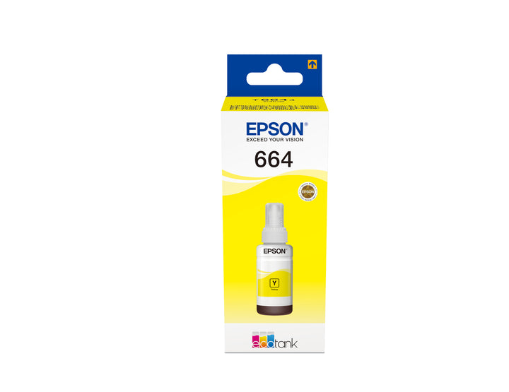 Cartouche d'encre Epson ET-T6644 jaune 70ml - économies et fiabilité