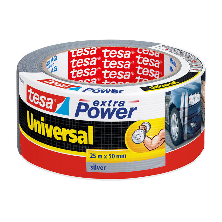 Adhésif Toile 50Mm X25M Gris
