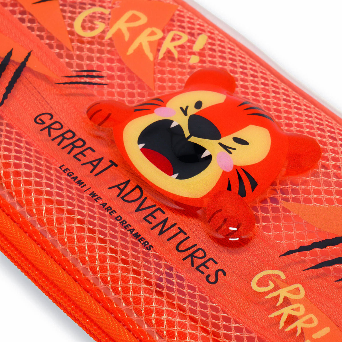 Trousse Legami wonderwow tiger - fermeture éclair