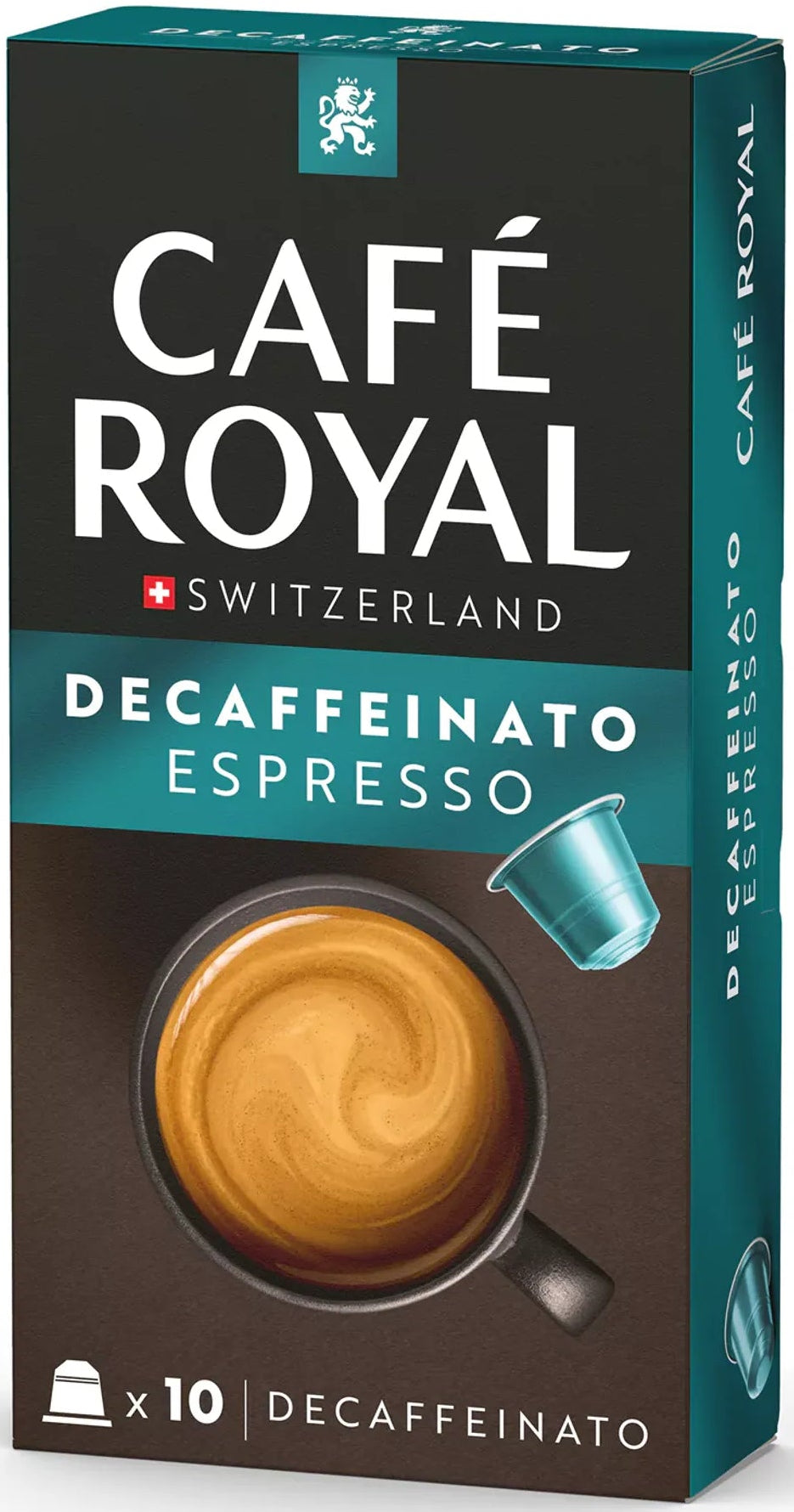 Capsules Café royal espresso décaféinées - compatibles nespresso