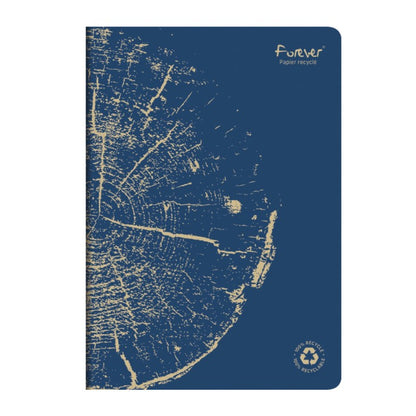 Cahier piqué FOREVER  100% recyclé A4 96 pages ligné