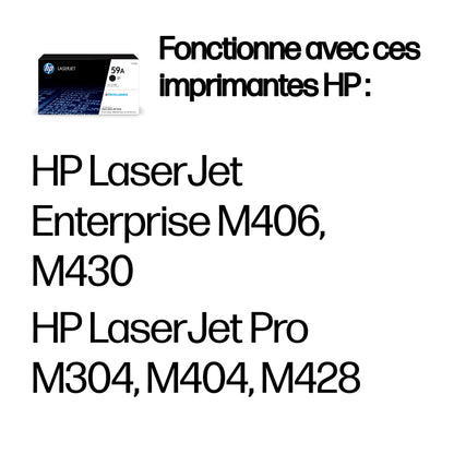 Toner HP CF259A Noir 3000P