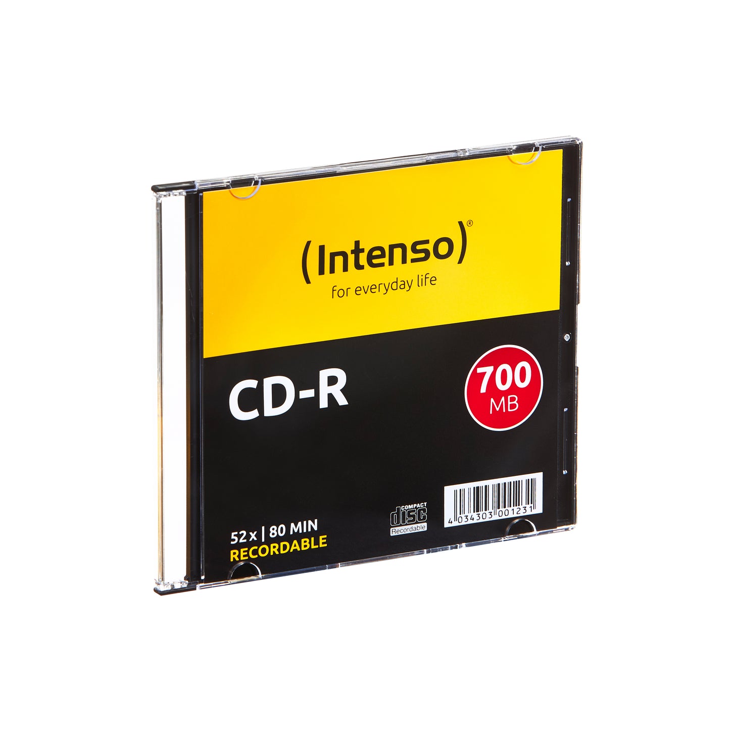 Cd-r 700mb - boîte slim 10 pcs, 52x