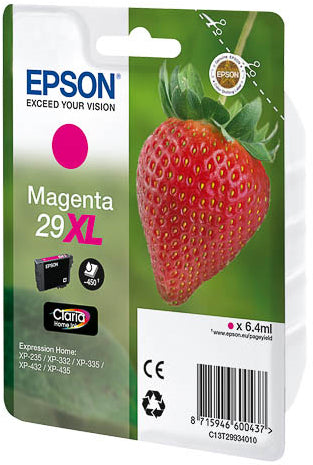 Cartouche d'encre Epson 29xl magenta - rendement élevé