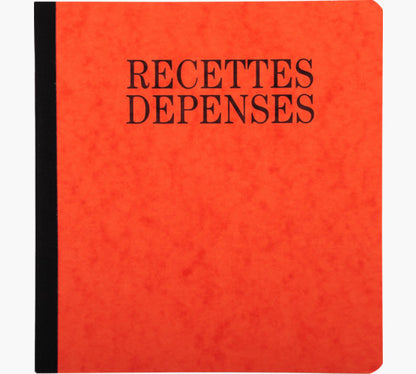 Registre Recettes-Dépenses 21x19cm - EXACOMPTA 930E - 80 Pages