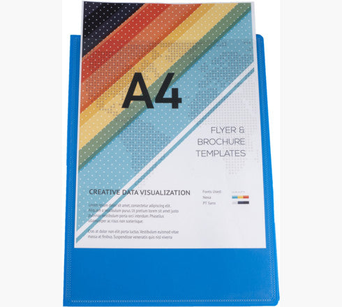 Protège document personnalisable kreacover 40 vues opaque