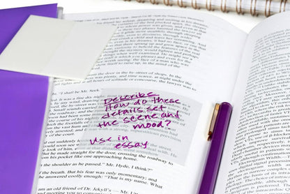 Notes repositionnables Post-it® transparentes 73x73mm - 36 feuilles