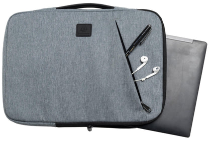Housse informatique 15-16" - polyester recyclé gris