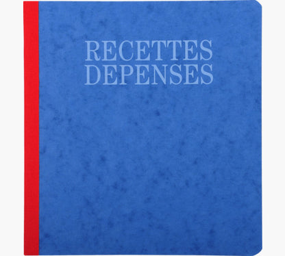 Registre Recettes-Dépenses 21x19cm - EXACOMPTA 930E - 80 Pages