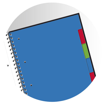 Cahier Organiser A4+ - Trieur intégré - 160 pages