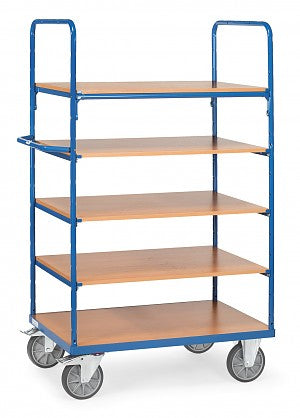 Chariot de transport 5 plateaux - Charge max 600 kg