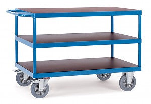 Chariot multifonctions 3 plateaux - Charge 1200 kg