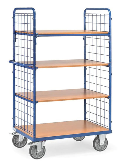 Chariot Grillage A Plateaux 600 Kg Dimensions Utiles 1.000 X 700 Mm
