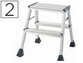 Marchepied pliant professionnel - Aluminium robuste