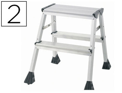 Marchepied pliant professionnel - Aluminium robuste