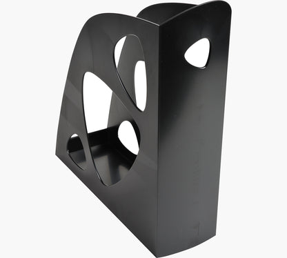 Porte revues A4 éco ajouré- noir