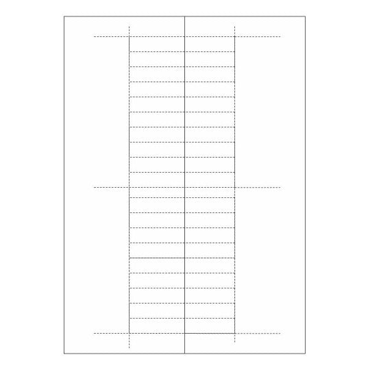 Intercalaires A4+ polypro transparent 12positions