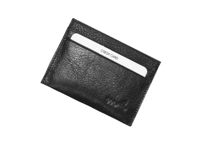 Protege CB protection RFID 2poches  cuir noir
